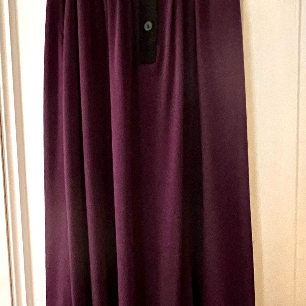 Enfocus Studio Deep Purple Sleeveless Dress